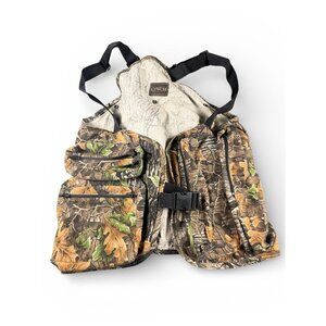 Lynch Turkey Hunting Vest With Pad M-XL Treebark Superflauge Camo